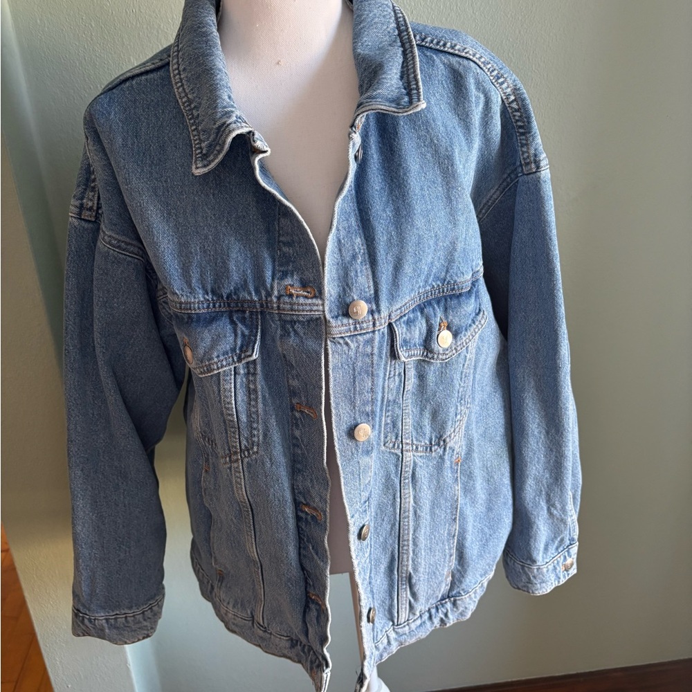 Pilcro Classic Blue Denim Jacket
